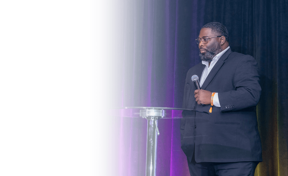 Apostle Marlon D. Hester Sr. speaking